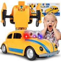 Žaislinis "Beetle" automobilis virstantis robotu