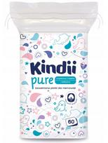 Medvilniniai vatos diskeliai kūdikiams, Pure, 60 vnt., KINDII