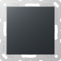 Blank centre plate, anthracite, A500 A594-0ANM | 4011377129382