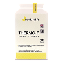 Thermo-F Herbal Fat Burner, 90 kapsulių