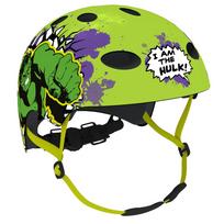 Šalmas vaikiškas HULK, 52-56 cm (žalias)