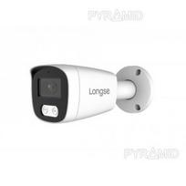 IP stebėjimo kamera Longse BMSCKL500WH/A, 2,8mm, 5Mp, POE, baltos šviesos LED iki 25m, mikrofonas, žmogaus ir automobilio detekcija