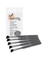 aucola antakių ir blakstienų dažymo šepetėlis platus, kietas Aucola Cosmetic Brush Hard 1vnt