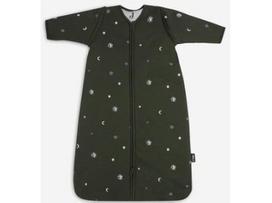 Jollein kūdikio miegmaišis su nusegamomis rankovėmis Stargaze Leaf Green 110cm