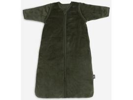 Jollein kūdikio miegmaišis su nusegamomis rankovėmis Velvet Leaf Green 110cm