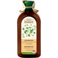 Greeen pharmacy šampūnas nuo pleiskanų su beržo derva ir cinku, 350 ml
