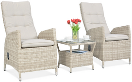 Lauko baldų komplektas MALTA DUO, Beige