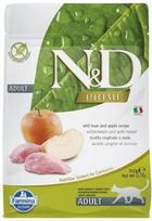 FARMINA N and D Prime Cat Boar and Apple Adult - sausas kačių maistas - 300 g