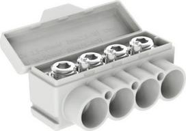 SLT50-4-3 pelēka Al 10-50/Cu 2.5-35 + 3x2,5mm2 100 apgaismošanas balstu spailes MAS4051A10 | 4744397019004