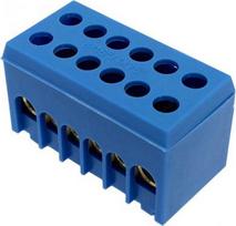 N6H-2 blue 2p 6x16mm² IP20 Neutral terminal MAD2006N15 | 4744397018625