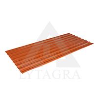 PROFILIUOTA SKARDA TRAPECIJA-18 RAL8004 (MOLIO-RUDA) 1,12x2,50M