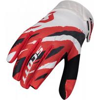 Scott 450 Prospect Raudona /Balta /Juoda OFFROAD / MTB pirštinės