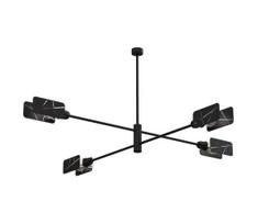 Sietynas ant stulpo ASTRA 4xE27/60W/230V juodas
