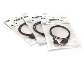 HDMI TO MICRO-HDMI ultra thin flexible 4K cable, 50cm
