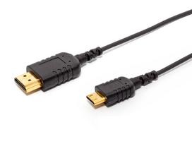 HDMI TO Mini HDMI ultra thin flixible 4K cable, 80CM