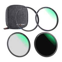 Magnetic UV, Circular Polarizer & ND1000 Filter Kit with Case (62mm)