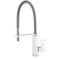 BRUMA virtuvinis maišytuvas chromos spalvos spiraliniu snapu 1220029CR