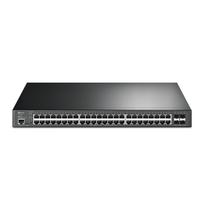 TP-LINK JetStream L2+ Valdomas Komutatorius su 48 Gigabitiniais Prievadais su POE+ ir 4 lizdais 10GE SFP+ (TL-SG3452XP)