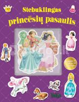 Stebuklingas princesių pasaulis. Knygelė su magnetukais