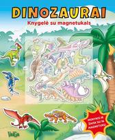Dinozaurai. Knygelė su magnetukais