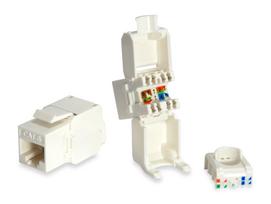 Equip FCF25 FCF25 e83B1 Lyties keitiklis / kabeliai RJ-45 LSA Baltas