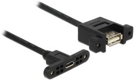 USB Kabelis Delock 85109 Micro-B 0,25m B
