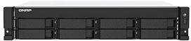 QNAP TS-873AEU-4G NAS/saugojimo serveris Rack (2U) Ryzen Embedded V1500B 4GB DDR4 0 TB QuTS hero Juodas