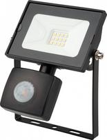 LED prožektorius SPECTOR LIGHT, IP44, 10 W, 4000 K, 800 lm, su judesio davikliu,  juodos sp.