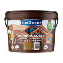 Medienos impregnantas LUXDECOR, pilkos sp., 10 l