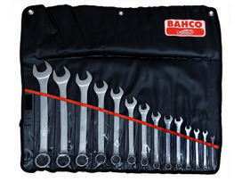 Bahco Kombinuotų raktų rinkinys 111M 6-22mm 17vnt