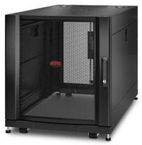APC NETSHELTER SX 12U SERVER RACK ENCLOSURE 600MM X 1070MM W/ SIDES Juodas