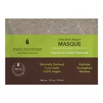 MACADAMIA Drėkinamoji kaukė sausiems, pažeistiems plaukams, 30ml