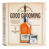 1821 MAN MADE Plaukų ir kūno priežiūros priemonių rinkinys vyrams Faux Book Gift Set Absolute Mahogany