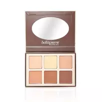 BELLAPIERRE Veido kontūravimo priemonių paletė Bellapierre Contour & Highlight Cream Palette
