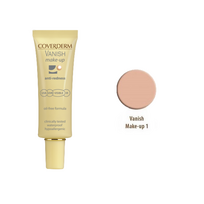 COVERDERM Maskuojamasis kremas prieš kuperozę SPF50+ Nr. 1, 30 ml
