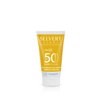 SELVERT THERMAL Apsauginis kremas - gelis veidui SPF50, 50ml