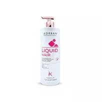 KORBAN LIQUID HAIR -  Tiesinanti, išryškinanti nepaklusnių plaukų procedūra, 1000ml