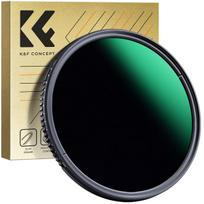 K&F Concept 49mm Variable ND3-ND1000 ND Filter (1.5-10 Stops)
