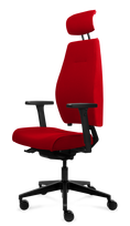 Biuro kėdė Tronhill Magna Executive, raudonos spalvos