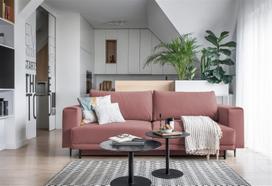 Sofa Dalia, rožinė