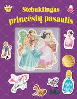 Stebuklingas princesių pasaulis. Knygelė su magnetukais