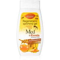 Bione Cosmetics Honey + Q10 regeneruojamoji dušo želė 260 ml