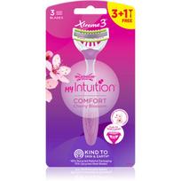 Wilkinson Sword My Intuition Xtreme 3 vienkartiniai skustuvai Comfort Cherry Blossom 4 vnt.