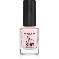 Dermacol 5 Day Stay ilgai išliekantis nagų lakas atspalvis 06 First Kiss 11 ml