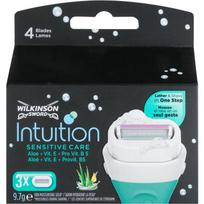 Wilkinson Sword Intuition 2in1 Soap & Shave Sensitive pakaitiniai peiliukai 3 vnt.