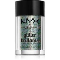 NYX Professional Makeup Face & Body Glitter Brillants veido ir kūno blizgučiai atspalvis 06 Crystal 2.5 g