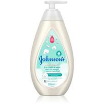 Johnson's® Comfort Touch burbulinės vonios putos ir dušo želė „Du viename“ vaikams 500 ml