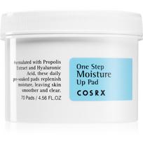 Cosrx One Step Moisture eksfoliaciniai vatos diskeliai drėkinamojo poveikio 70 vnt.