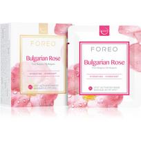 FOREO UFO™ Bulgarian Rose drėkinamoji kaukė 6 x 6 g