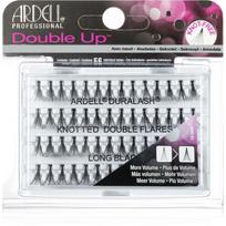 Ardell Double Up pavienės blakstienos su mazgeliais dydis Medium Black